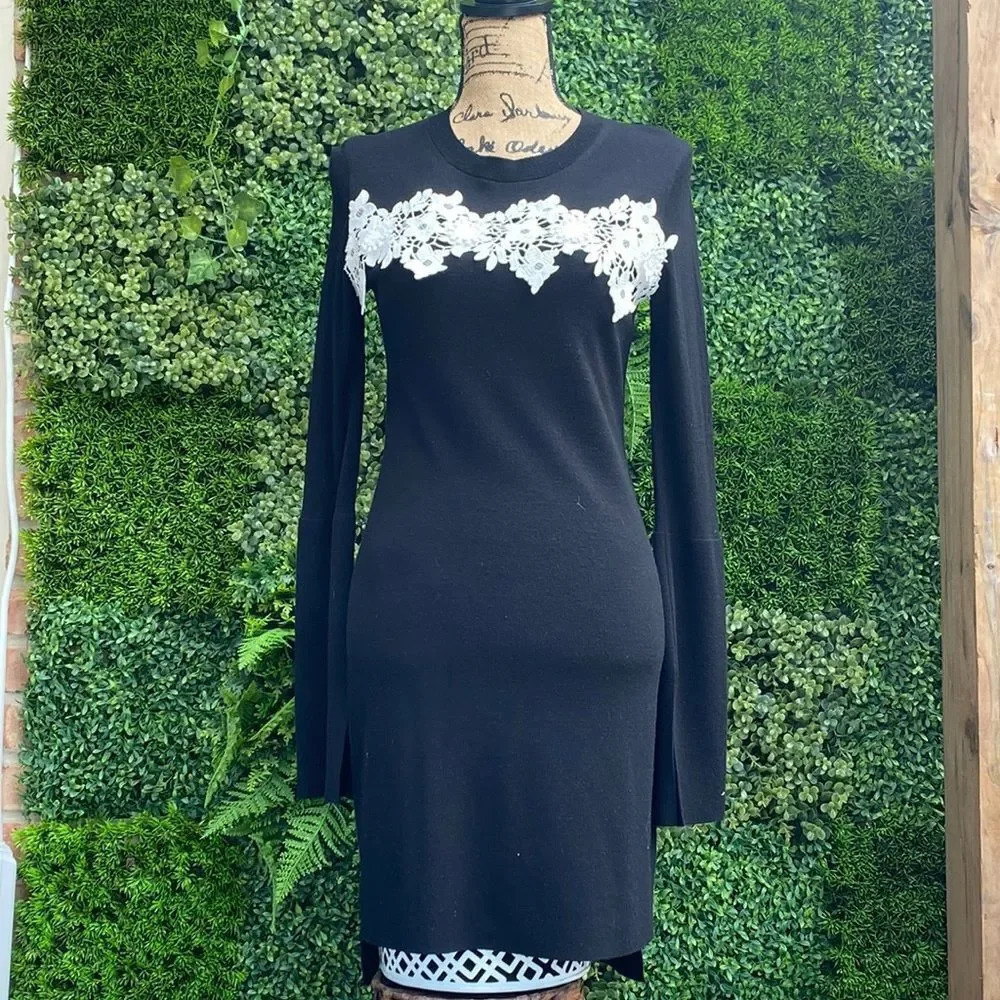 Theory 100% Merino wool dress.​